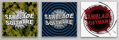 Sawblade Software Stickers